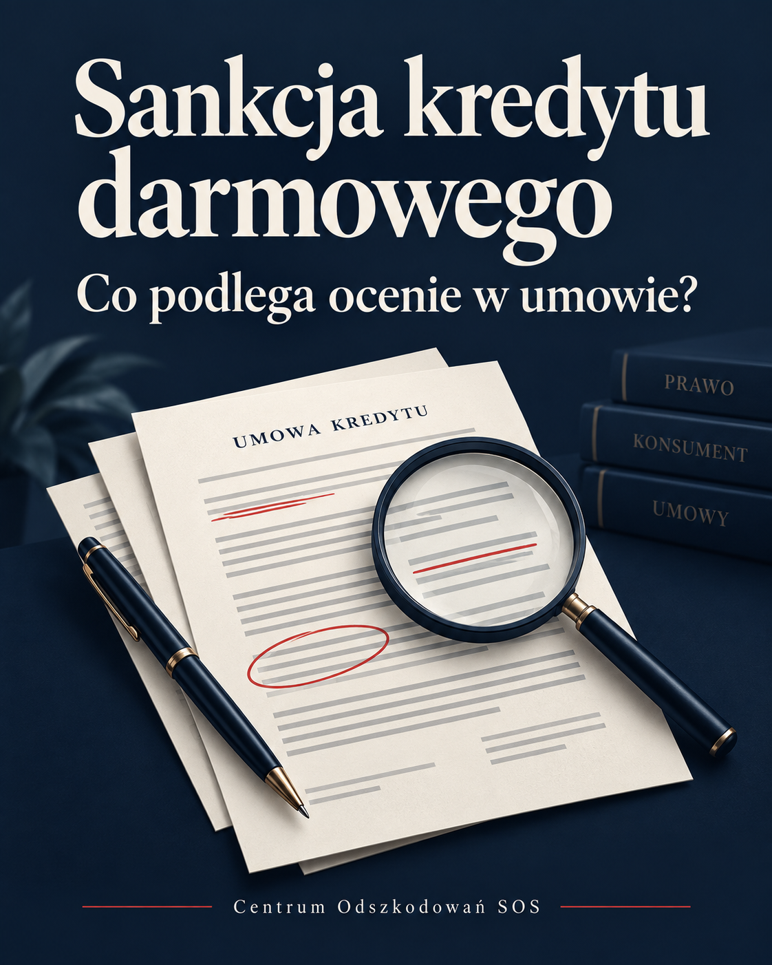 Sankcja kredytu darmowego — które elementy umowy podlegają ocenie?