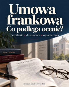 Spłacony kredyt frankowy — roszczenia i koszty sprawy